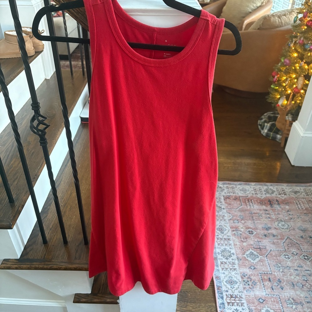 A New Day Red Sleeveless Tennis Dress Size XL - Picture 3 of 8